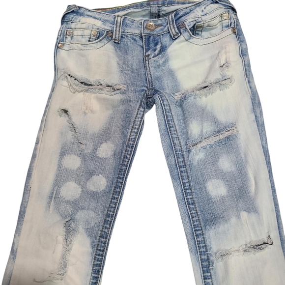 YNQ Jeans distressed and destroyed 28 - Picture 10 of 15